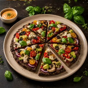 Pizza migdałowa